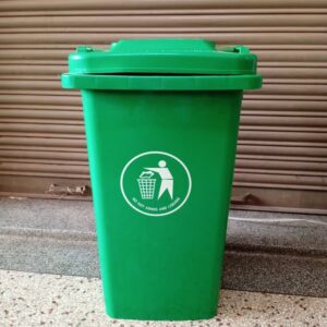 120L Green Medical Waste Bin